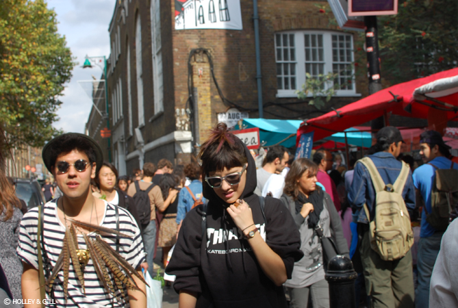 People watching - London